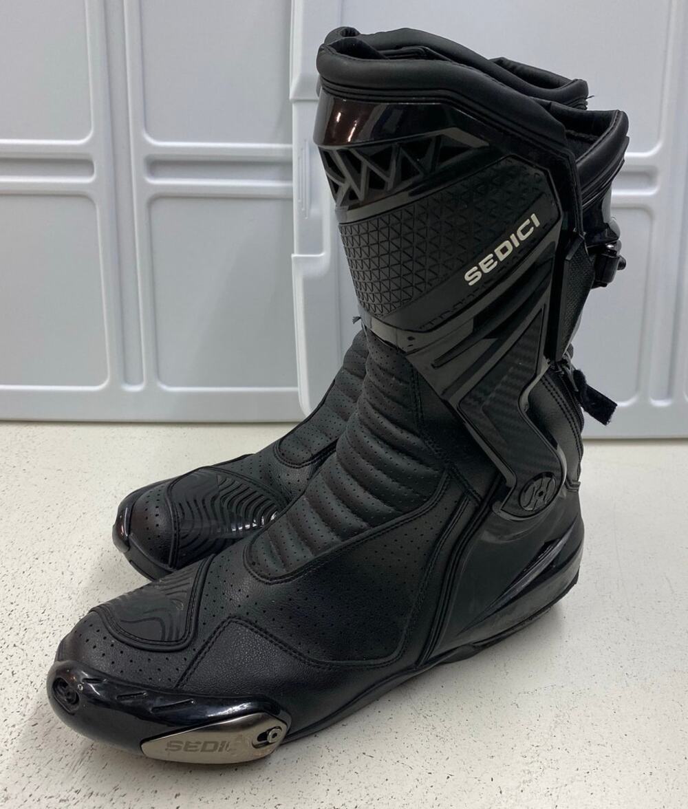 Men Sedici Corsa Vented motorcycle racing riding 12" boots, 12